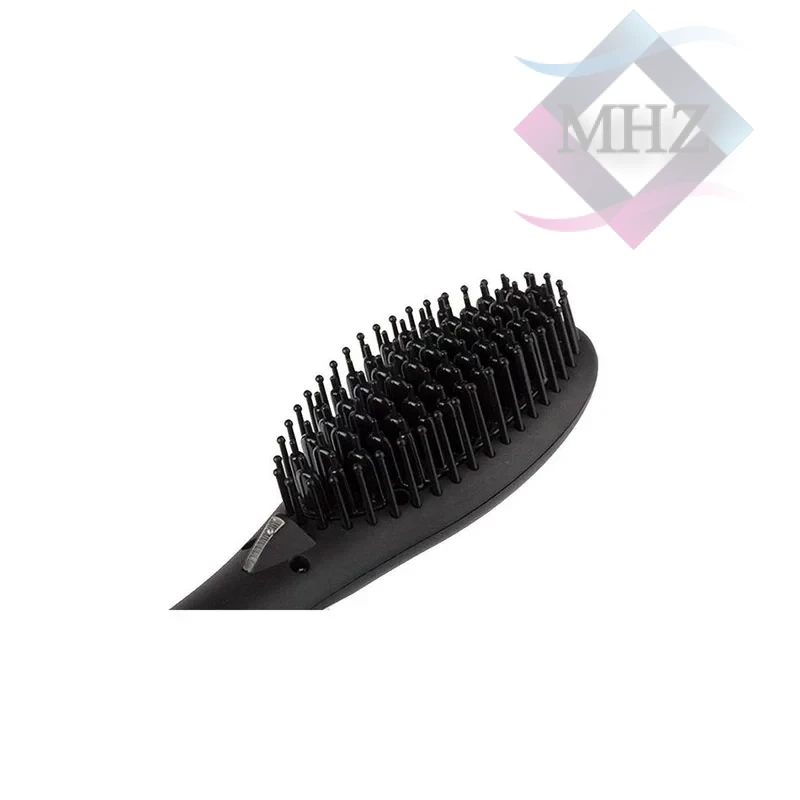 برس حرارتی جیمی مدل GM-2972، با صفحات از جنس سرامیک، دارای قابلیت چرخش 360 درجه کابل، نمایشگر LCD، دکمهی روشن/خاموش، گستره دما 150 تا 400 درجه سانتیگراد، به همراه سیم 1.67 متری