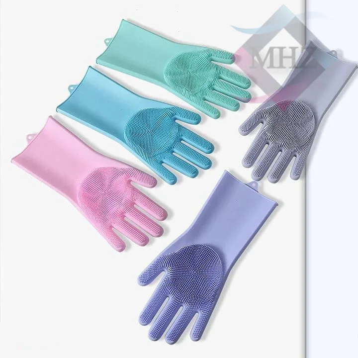 دستکش سیلیکونی پرز دار آشپزخانه