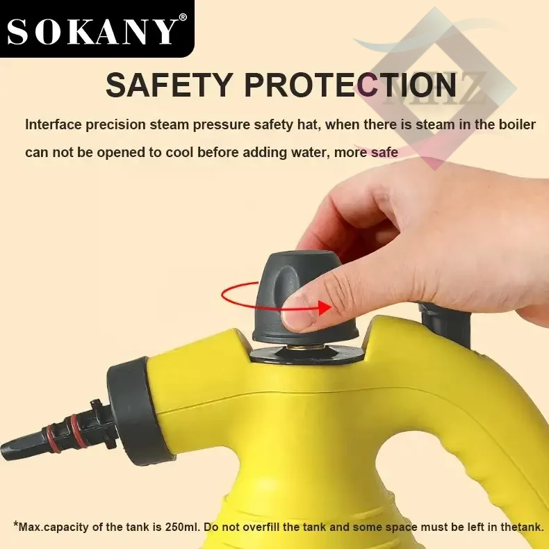 بخارگر سوکانی مدل SK-13061 قدرت 2000 وات، مخزن آب 250 میلیلیتری