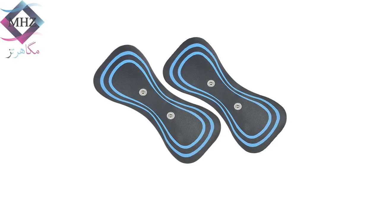 ماساژور الکتریکی مدل پروانهای، با قابلیت افزایش جریان خون و تسکین درد عضلات، دارای صفحه نمایش