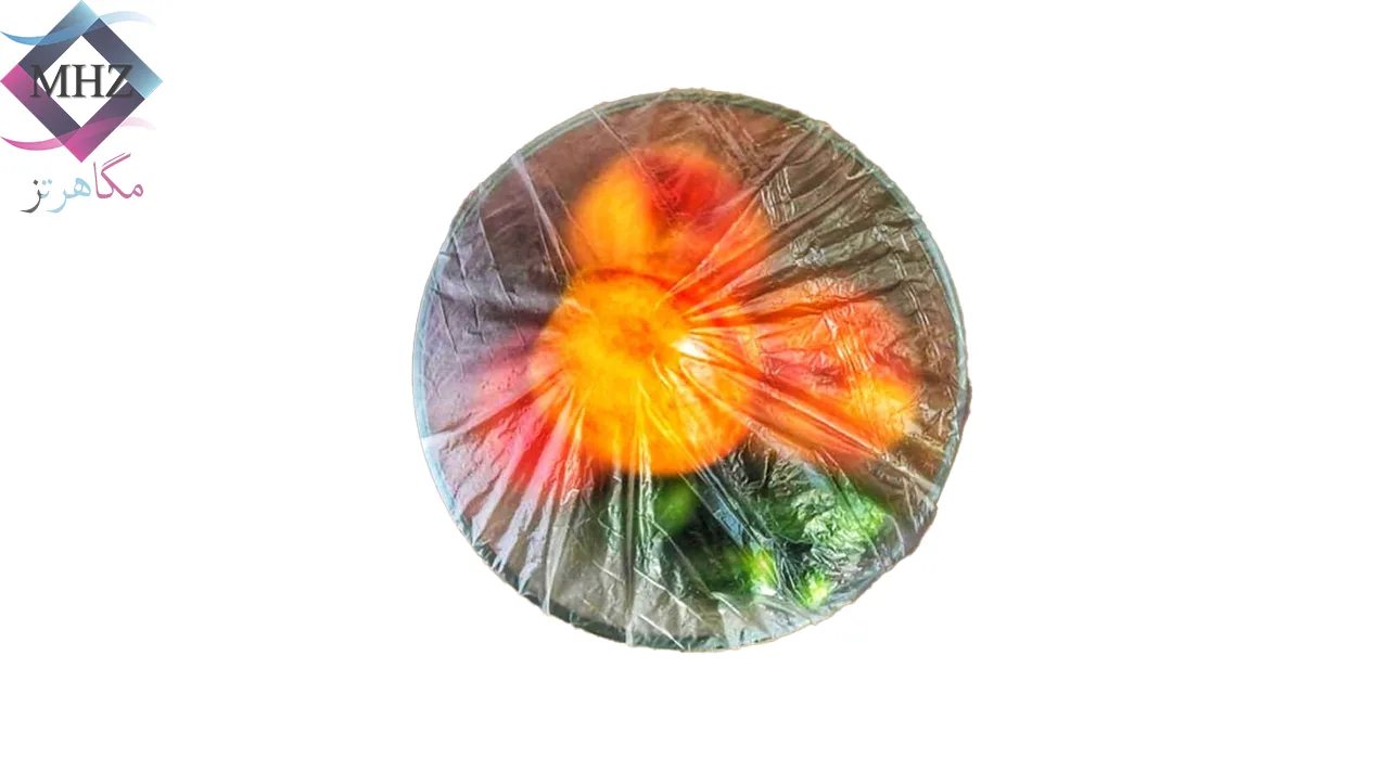 درپوش ظرف یکبار مصرف بسته 50 عددی