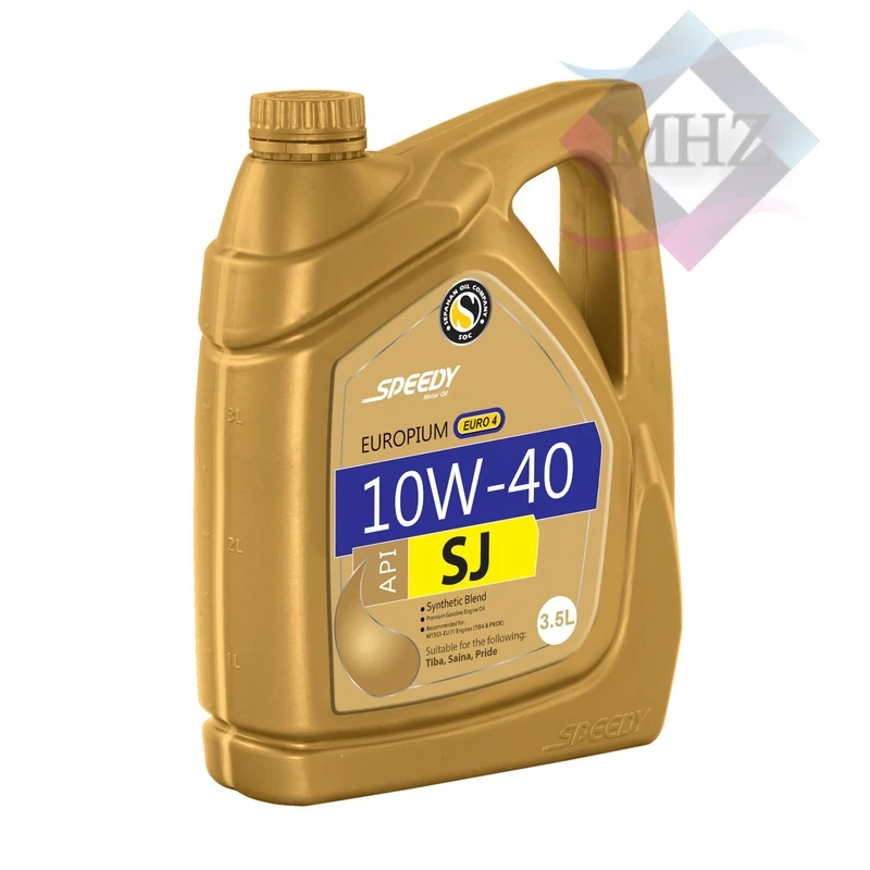 روغن موتور 3.5 لیتری اسپیدی SPEEDY مدل Europium 10W-40 کیفیت SJ