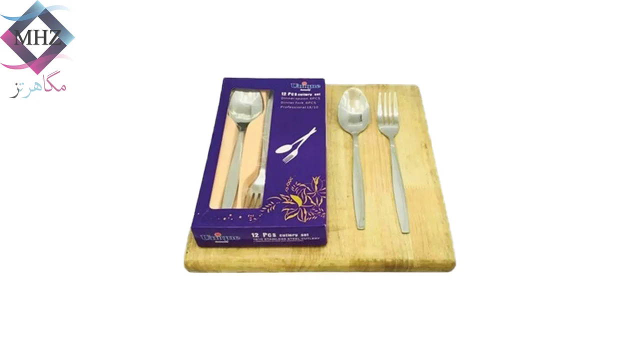 سرویس قاشق و چنگال 12 پارچه مدل یونیک