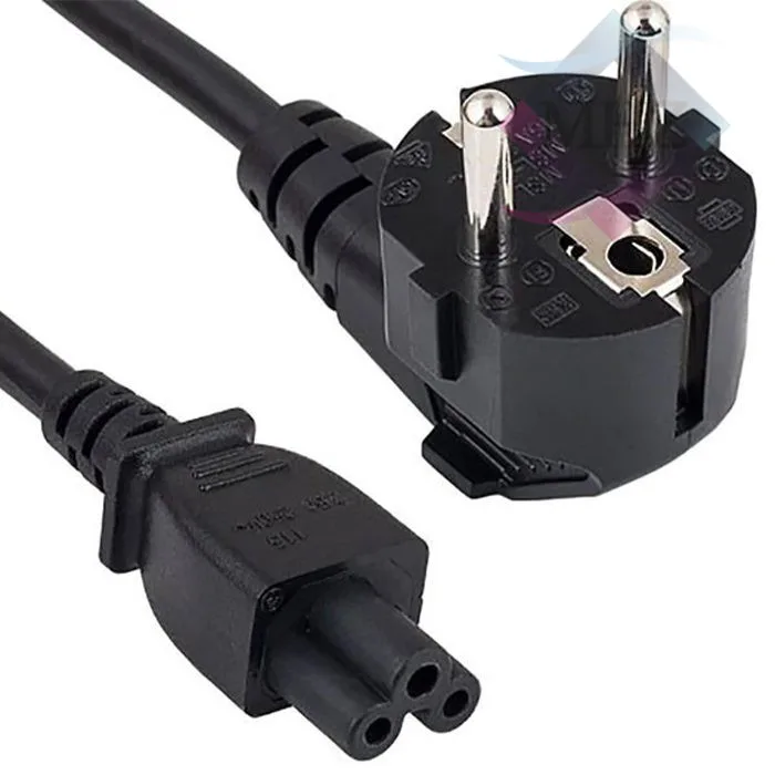 کابل برق سه پین آداپتور لپتاپ طول 1.5 متر