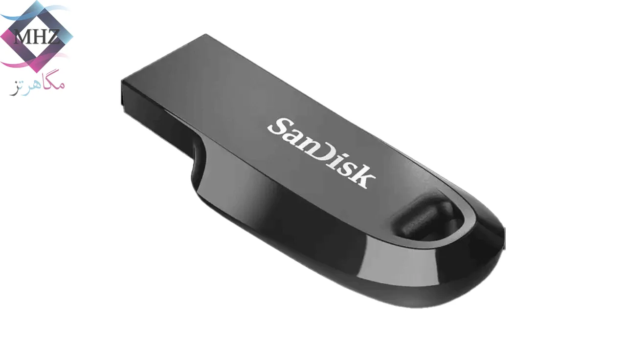 فلش مموری سن دیسک SANDISK مدل Ultra Curve CZ550 ظرفیت 64GB گیگابایت