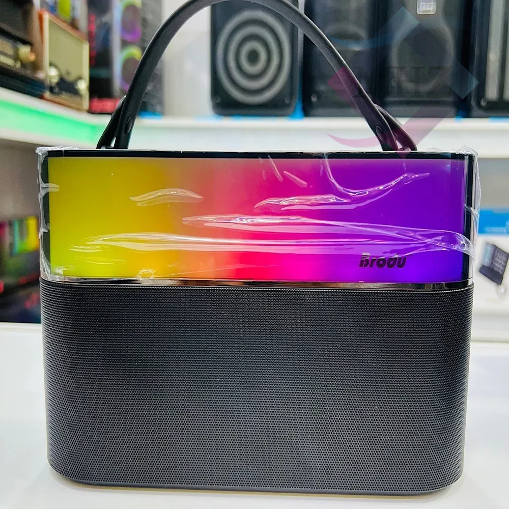 اسپیکر بلوتوثی برودو مدل BTS-2189 با توان 24 وات، دو عدد درایور 2.5 اینچ، نسخه بلوتوث 5.3 با برد 10 متر، پشتیبانی از USB و TF تا ظرفیت 32 گیگابایت، باتری لیتیومی با ظرفیت 2400 میلی آمپر ساعت، دارای درگاه های USB، TF، AUX، DC-in TYPE-C