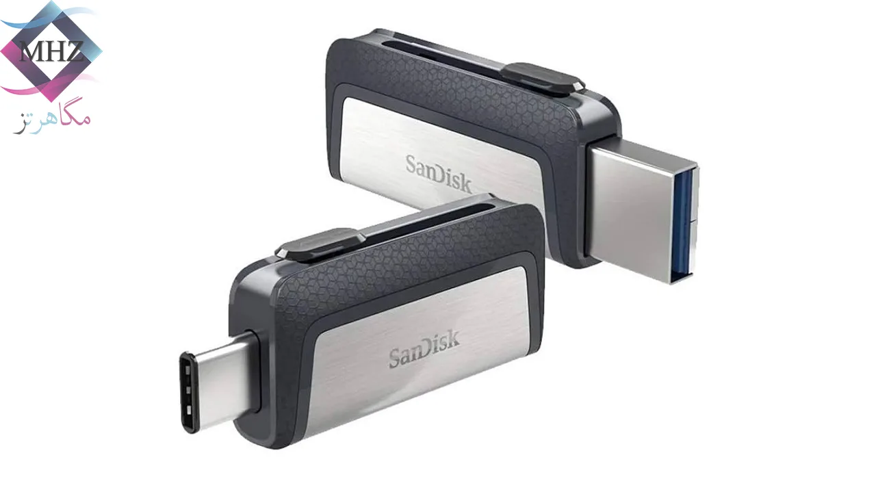فلش مموری سن دیسک SanDisk مدل Ultra Dual Drive Type-c DDC2 ظرفیت 32 گیگابایت