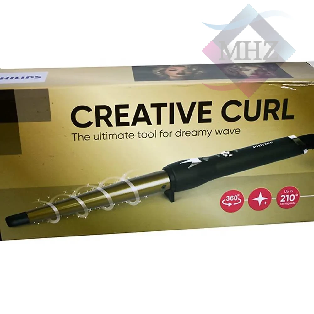 فر کننده مو فیلیپس مدل PH-3720 با گستره دمایی 210 درجه سانتیگراد، پوشش سرامیکی، فناوری تولید یون، سیم گردان