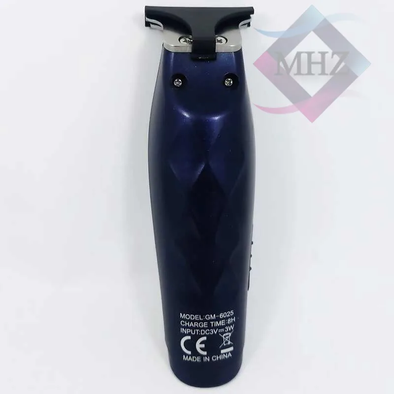 ماشین اصلاح موی صورت و بدن تریمر جیمی مدل GM-6025 با توان 3 وات، باتری لیتیومی، 3 عدد شانه، برش مستقیم یا خطی، تیغه از جنس استیل ضد زنگ، مدت زمان شارژ ۴۸۰ دقیقه، مدت زمان کارکرد ۶۰ دقیقه، خط زن، حجم زن، 3 عدد شانه