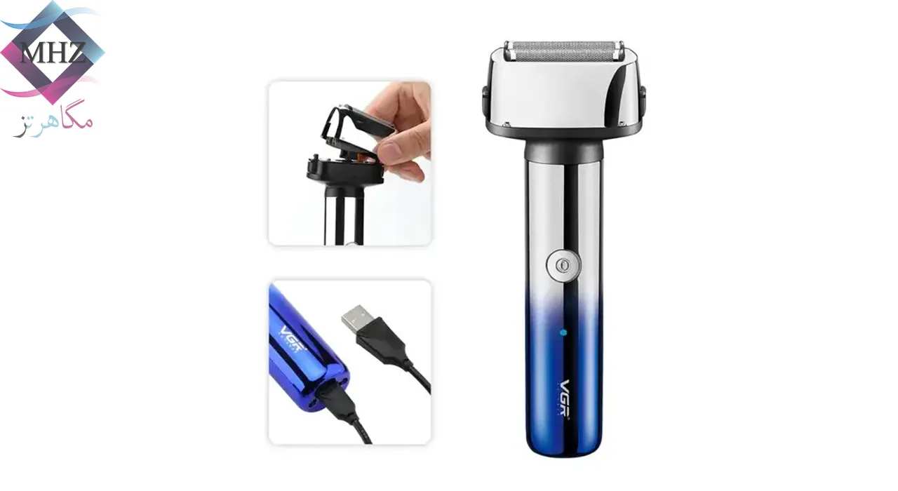 ماشین اصلاح 3 کاره سر و صورت وی جی آر VGR مدل V-365