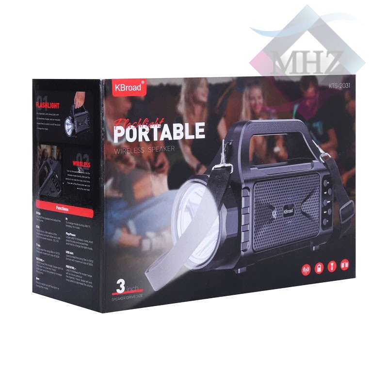 اسپیکر خورشیدی برند کی براد Kbroad مدل KTS-2031