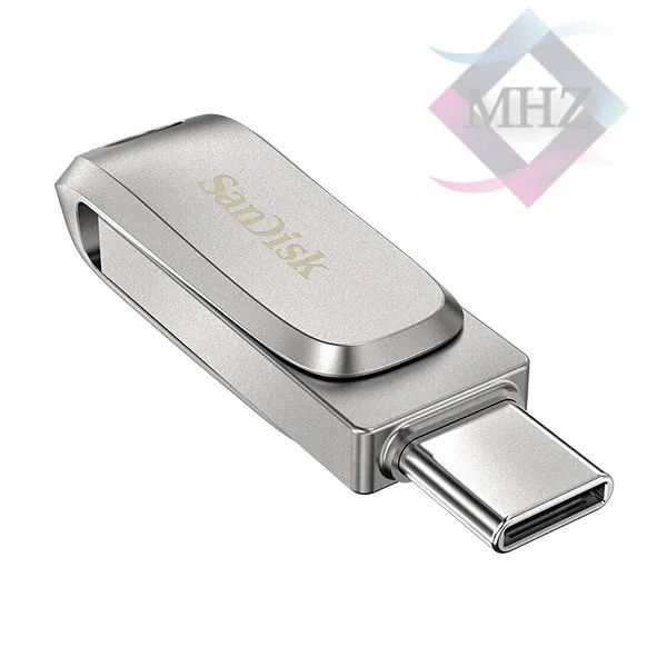 فلش مموری برند سن دیسک SANDISK مدل Dual Drive Luxe TYPE-C ظرفیت 128 گیگابایت