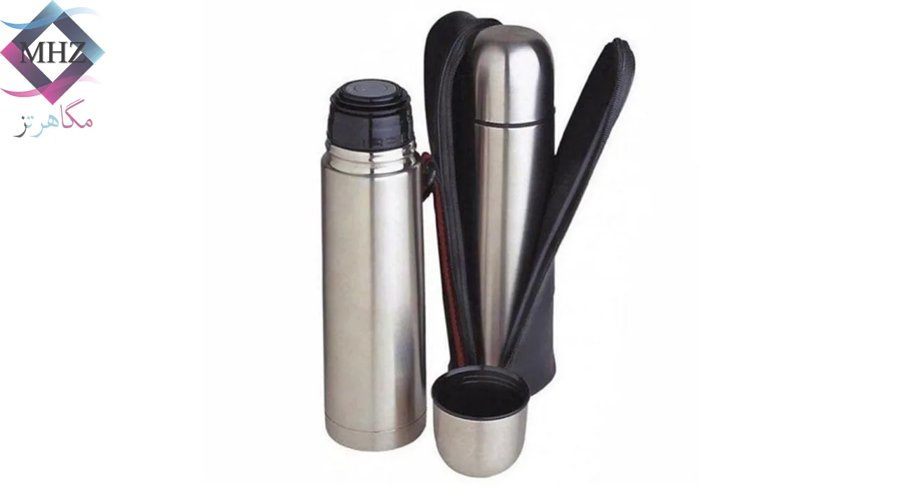 فلاسک استیل کیف دار ساده یونیک Unique ظرفیت 1 لیتر