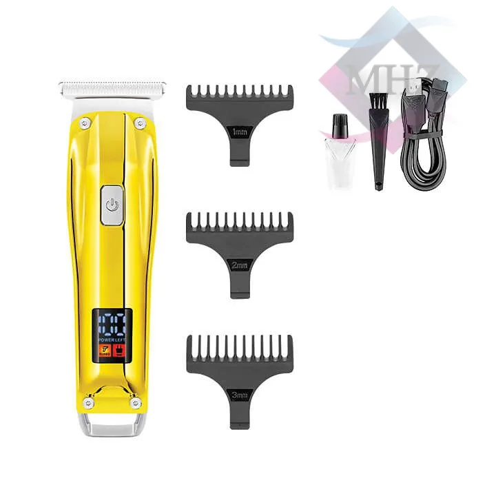 ماشین اصلاح موی سر و صورت تریمر وی جی آر مدل V-956 با قابلیت اصلاح با شماره صفر، دارای طراحی ارگونومیک، تیغه های خود تیز شونده و صفحه نمایش LED، منبع انرژی برق و باتری، جنس تیغه استیل ضد زنگ، مدت زمان شارژ 120 دقیقه و مدت زمان استفاده پس از شارژ 100 دقیقه