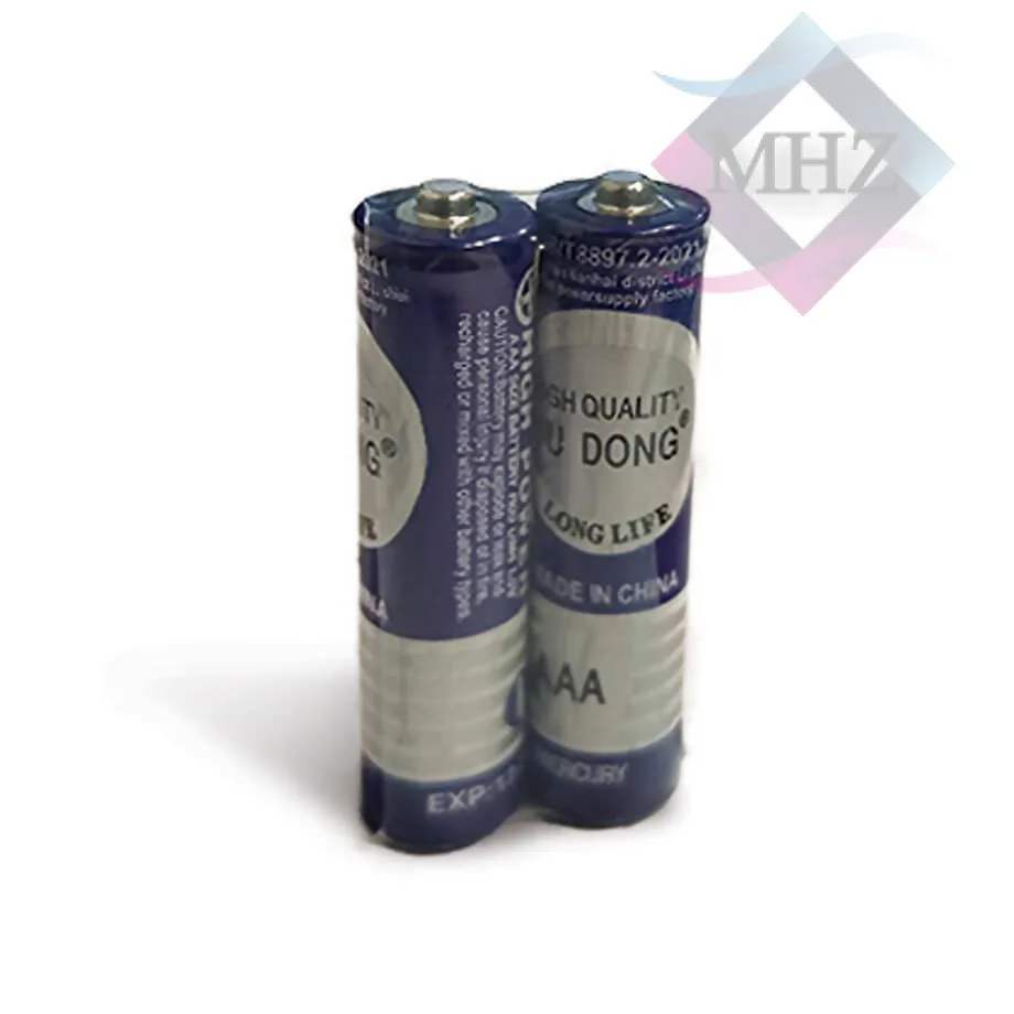 باتری نیم قلمی AAA بسته شش عددی