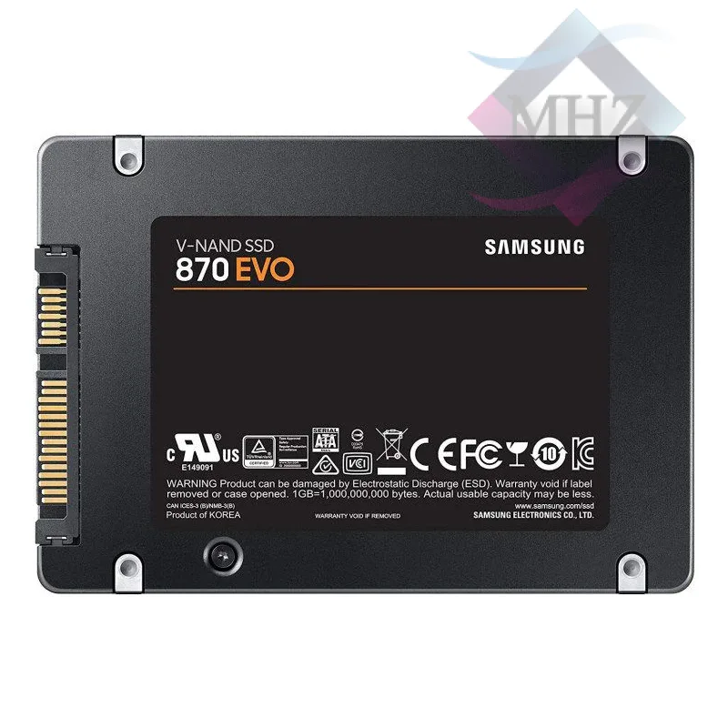 اس اس دی اینترنال سامسونگ مدل EVO 870 ظرفیت 1 ترابایت