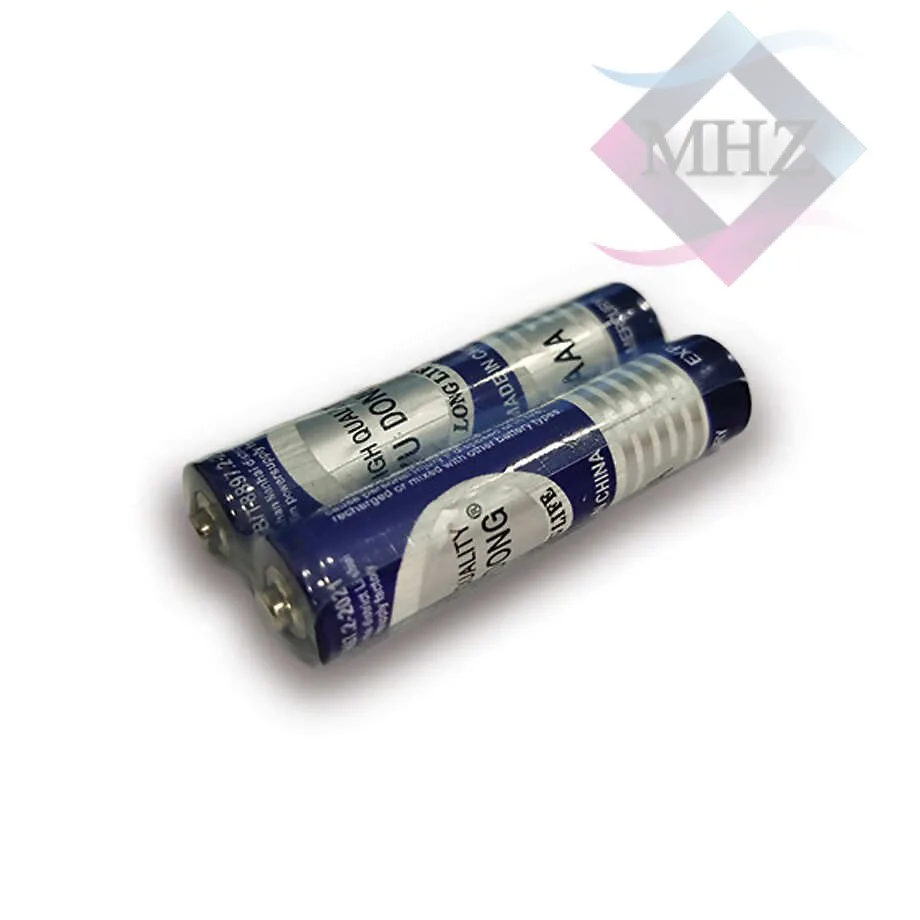 باتری نیم قلمی AAA بسته شش عددی