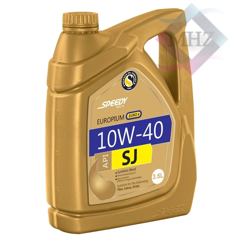 روغن موتور 3.5 لیتری اسپیدی SPEEDY مدل Europium 10W-40 کیفیت SJ