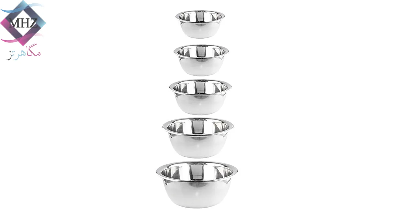 لگن آشپزخانه یونیک لایف مجموعه 5 عددی
