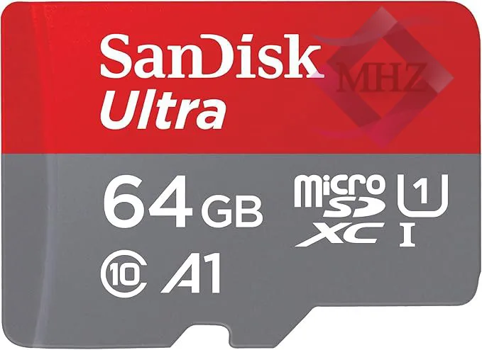کارت حافظه microSDXC سن دیسک مدل Ultra کلاس 10 استاندارد UHS-I A1 سرعت 140MB/s مگابیت بر ثانیه ظرفیت 64 گیگابایت