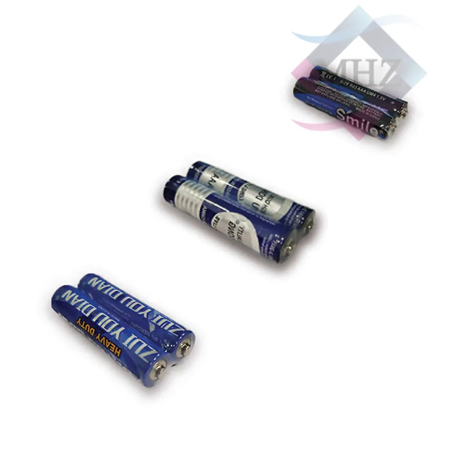 باتری نیم قلمی AAA بسته شش عددی