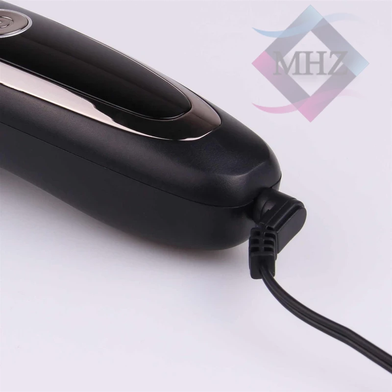 ماشین اصلاح موی سر و صورت جیمی مدل Gm-800 با تیغه های سرامیکی، وزن ۱۸۰ گرم، با سیم و بی سیم، 7 عدد شانه، زمان شارژ 1.5 ساعت، زمان کارکرد 60 دقیقه، دارای اسنتد شارژ، ظرفیت 600 میلی آمپر