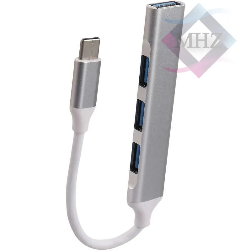 هاب چهارتایی TYPE-C به USB 3.0 مدل A-809