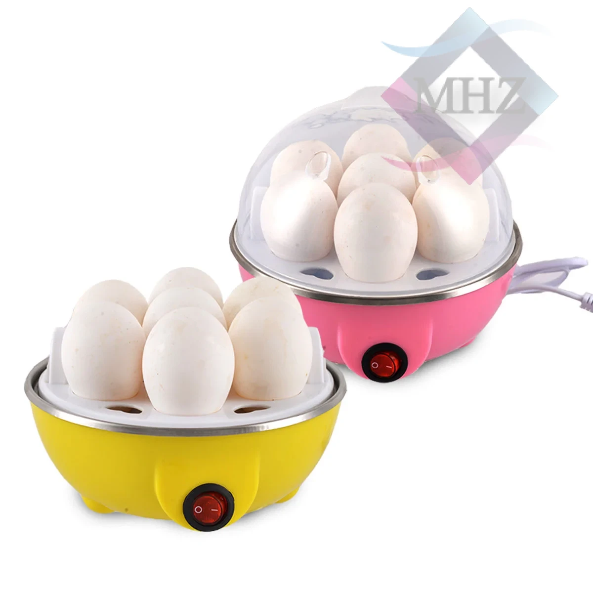 تخم مرغ پز 14 عددی مدل دوطبقه Egg Poacher