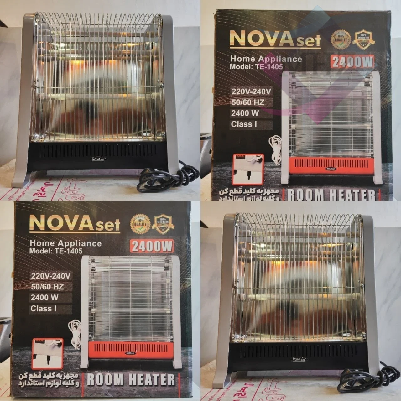 هیتر 2400 وات نوا ست مدل TE-1405
