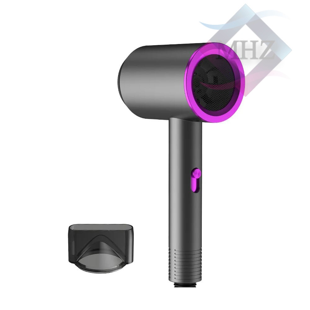 سشوار خانگی مدل پاورفول، دارای سری متمرکزکننده باریک با ویژگی حجمدهندگی، صافکنندگی، سیم گردان