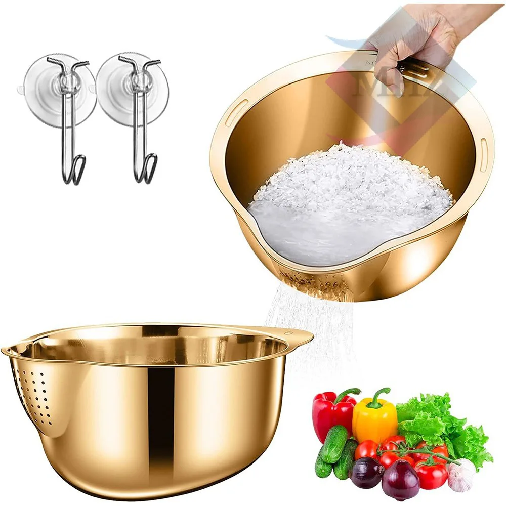 آبکش برنج شور استیل