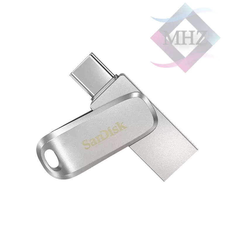 فلش مموری برند سن دیسک SANDISK مدل Dual Drive Luxe TYPE-C ظرفیت 128 گیگابایت