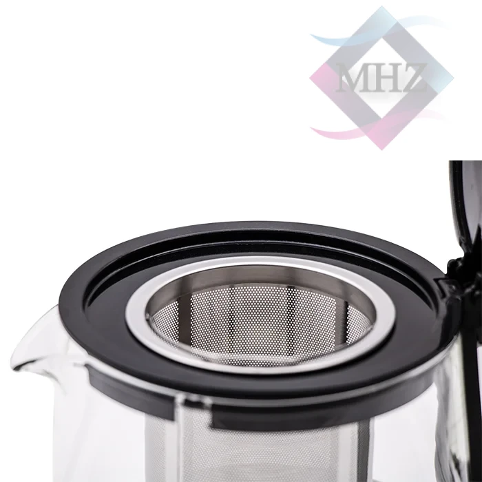 چای ساز دانمور مدل DR-2006 با توان 1600 وات، کتری 1.8 و قوری 1.1 لیتری، پایه ضد لغزش، نمایشگر دیجیتال، قابلیت گرم نگه داشتن آب، ترموستات دیجیتالی، دارای 6 برنامه پیش فرض، نقطه جوش تا 100 درجه سانتی گراد