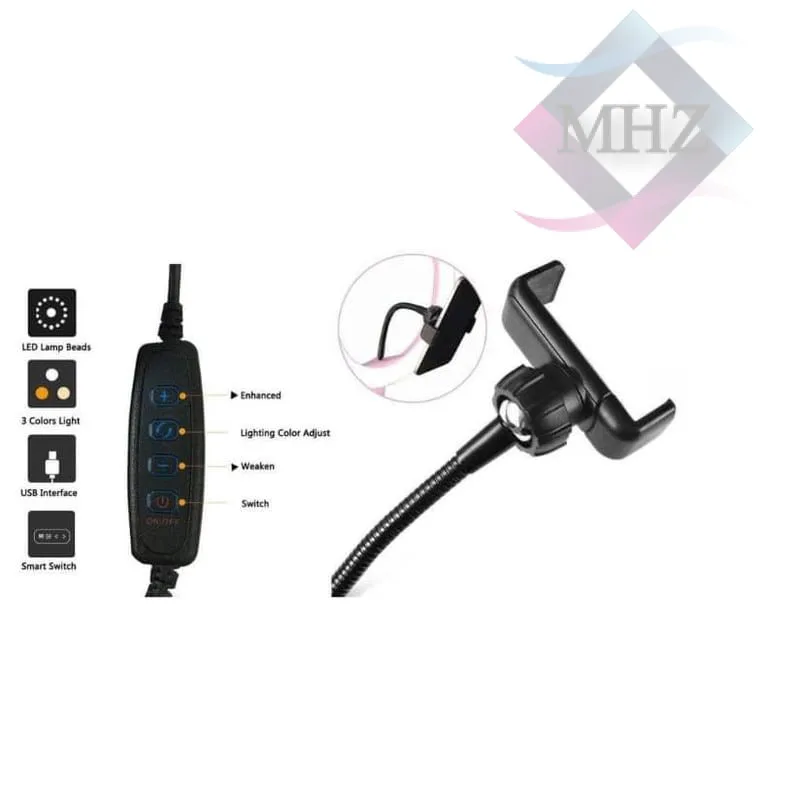 رینگ لایت مدل ZMX-260 قطر 26 سانتیمتر