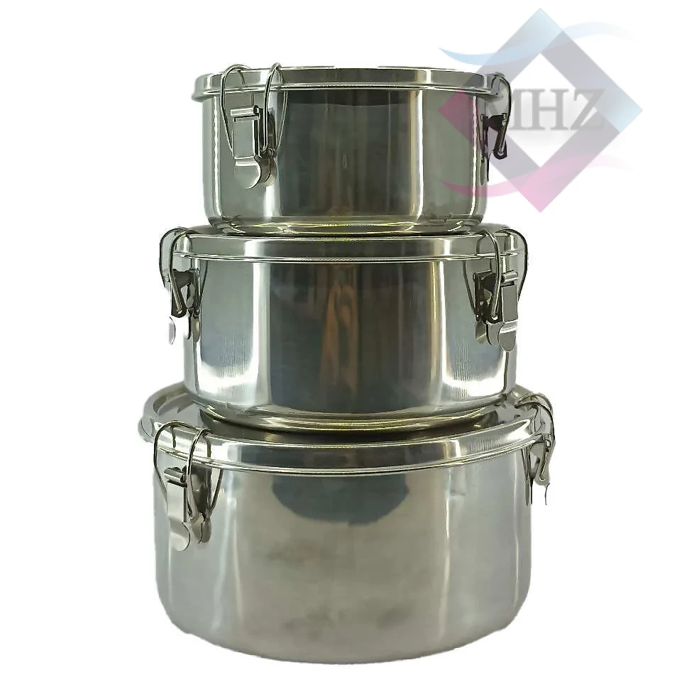 ظرف نگهدارنده مدل استیل بسته سه عددی