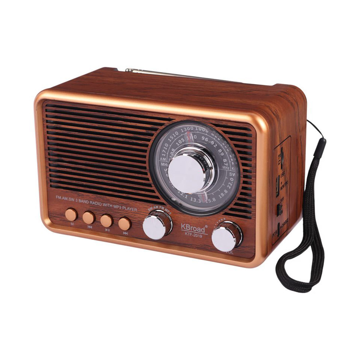 اسپیکر رادیویی بلوتوثی کی برود Kbroad مدل KTF-2019