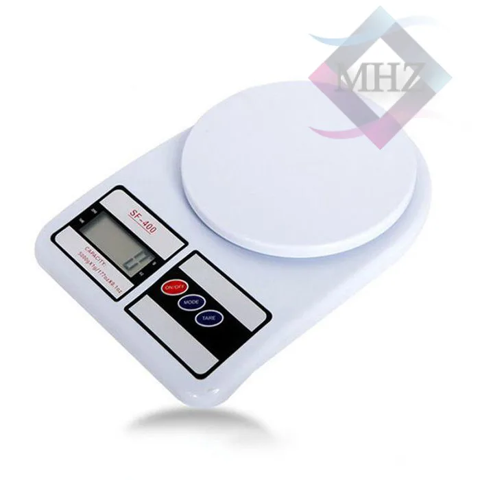 ترازو آشپزخانه دیجیتالی الکترونیک مدل SF-400 ظرفیت 10 کیلوگرم