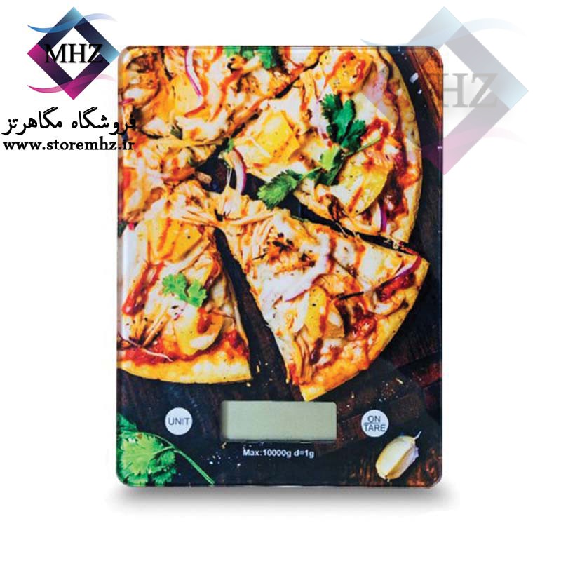 ترازو دیجیتال شیشه ای آشپزخانه کمری